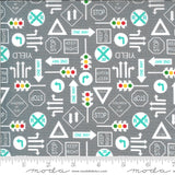 ON THE GO 20725 19 Steel Grey Signs Stacy Iest Hsu Moda