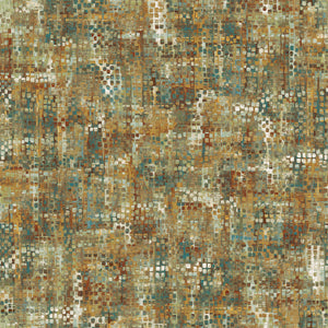 URBAN REFLECTIONS 22951 66 Teal Brush Strokes Northcott