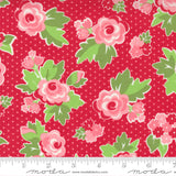 LOVE LILY 24110 12 Cherry Flowers April Rosenthal Moda