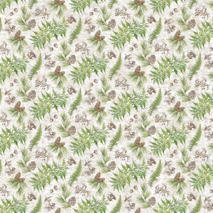 TENDERWOOD 24175 12 Creme Fern Toil Sherri Buck Baldwin Northcott