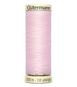 GUTERMANN THREAD 100 300 Light Pink 50 wt Sew All Polyester Thread