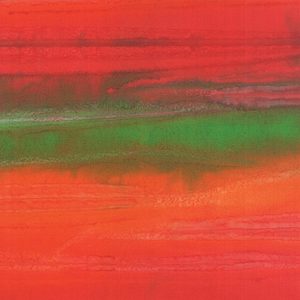 TROPICAL PUNCH 4338 42 Reds / Green Striations MODA