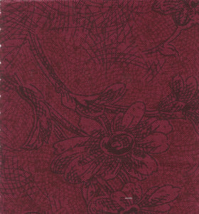 NOSTALGIA 0490 0Q Floral Berry Benartex FQ