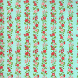 SUNDAY STROLL 55224 14 Wallpaper Stripe Aqua Bonnie & Camille MODA