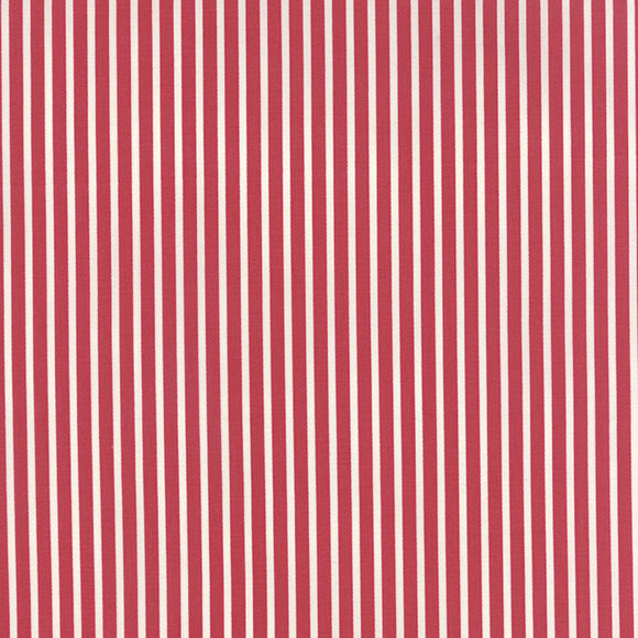 THE BOAT HOUSE 5555 22 Stripes Red Vanilla Sweetwater MODA