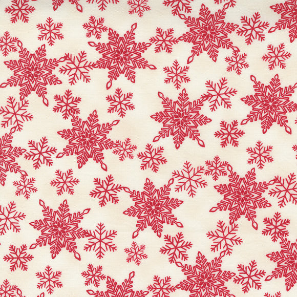 HOME SWEET HOLIDAYS 56002 11 White Deb Strain MODA