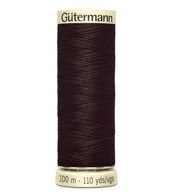 GUTERMANN THREAD 100 594 Walnut 50 wt Sew All Polyester Thread