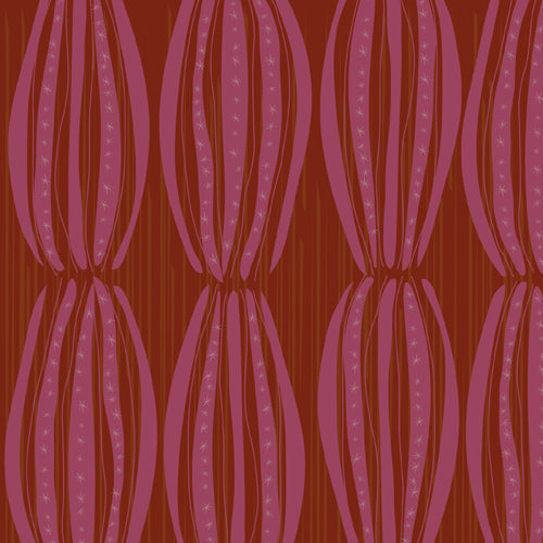 DESERT BLOOM 5240 R Abstract Reds Jane Dixon Andover FQ