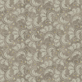FRENCH TWIST A 5733 MLN Damask Taupe Metallic Lonni Rossi Andover FQ
