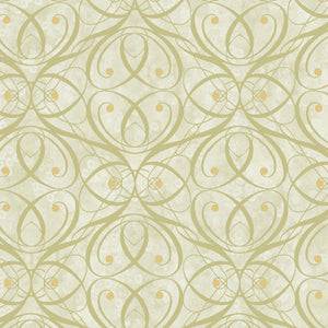 FRENCH TWIST A 5733 ML Swirls Vanilla Metallic Lonni Rossi Andover FQ