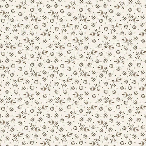 ENGLISH DIARY A7252 L Floral White Renee Nanneman Andover