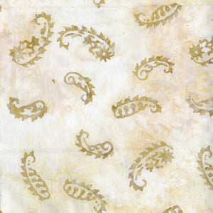 DOVE TAIL BATIK 7146 L2 Cream Paisley Jo Morton Andover FQ