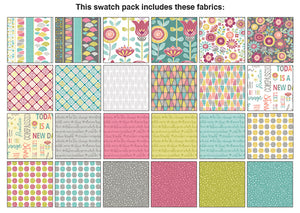 CHOOSE TO SHINE CHSH5PK Charm Squares Cherry Guidry Contempo