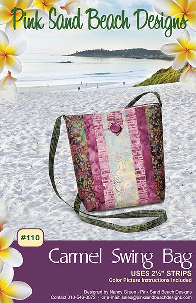 PSBD110 CARMEL SWING BAG Pattern Pink Sand Beach Designs