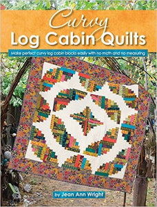 CURVY LOG CABIN QUILTS 51895 Jean Ann Wright Landauer