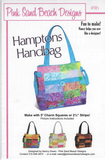 PSBD116 HAMPTONS HANDBAG Pattern Pink Sand Beach Designs