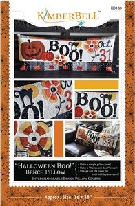 KIMBERBELL HALLOWEEN BOO KD180 Bench Pillow Pattern