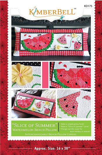 KIMBERBELL SLICE OF SUMMER KD175 Bench Pillow Pattern