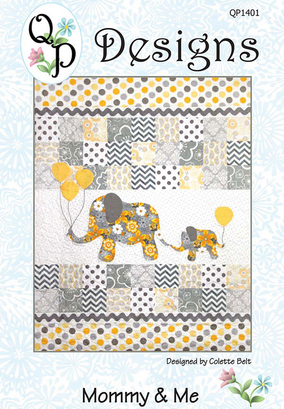 MOMMY & ME QP1401 Patterns Baby Quilt QP Designs