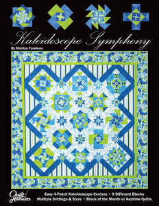 KALEIDOSCOPE SYMPHONY QM501 Book Marilyn Foreman Quilt Moments