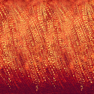 SHIMMER 22148M 24 Sunglow Red Metallic Dot Deborah Edwards Artisan Spirit Northcott