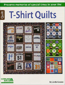 T-SHIRT QUILTS LA001 Linda Causee Leisure Arts