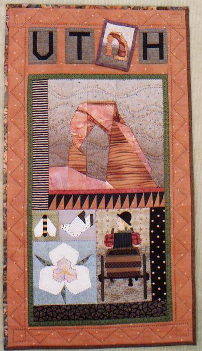 UTAH HSN176 Postcard Pattern Hearthsewn