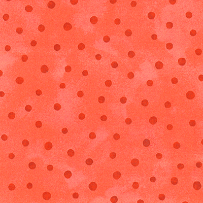 WHO LET THE HOGS OUT 25944 O Dots Orange Quilting Treasures