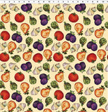 JUST COOKIN’ Y1303 2 Vegetable Toss Light Creme Sue Zipkin Clothworks