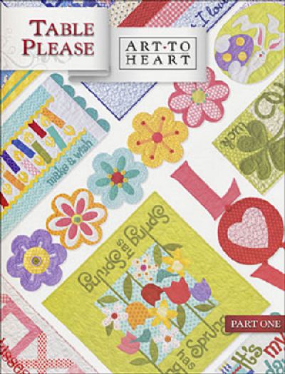 ATH TABLE PLEASE PART ONE ATH 549B Art To Heart Nancy Halvorsen