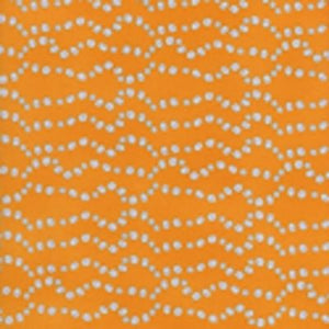 NOW WE’RE GOING PLACES C8364 Daisy Chain Orange, Monica Lee, Timeless Treasures