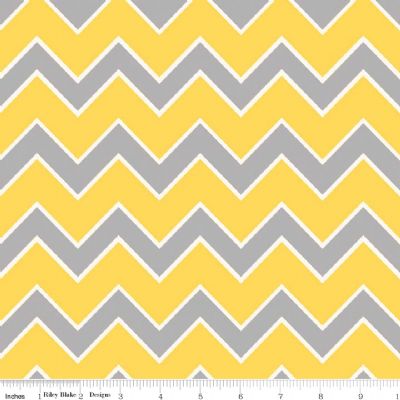 CHEVRON C780 04 Shaded Kayak Yellow Riley Blake