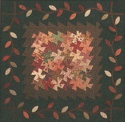 AUTUMN PINWHEELS PRI 956 Pattern Carole Charles Primitive Gatherings