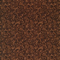 CLASSIQUE 120 2823 Flowers Brown Fabri-Quilt