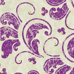 FRENCH TWIST A-5731 MP Damask Purple Grey Lonni Rossi Andover