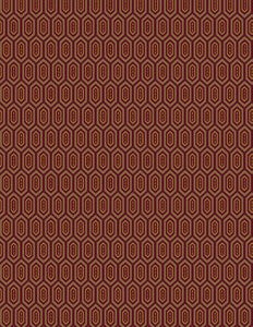 GEISHA 2969M 25 Honeycomb Tile Light Plum Deborah Edwards Northcott