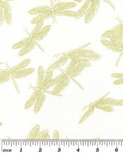 GOLD STANDARD 4926M 07 Dragonfly Gold/Cream Maria Kalinowski Kanvas