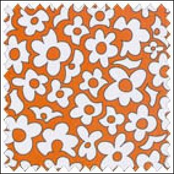 Feelin’ Groovy 30806-6 Packed Flowers Orange Windham