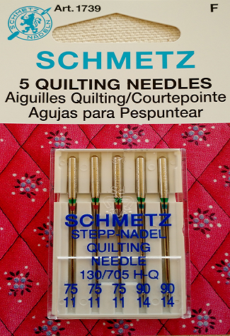 SCHMETZ NEEDLES 1739 Quilting Sharp Size Mixed Sewing Machine