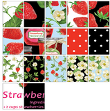 STRAWBERRY FIELDS FOREVER STR10PK 10" Squares Kanvas Studios