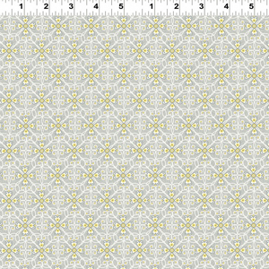 VINTAGE SUNSHINE Y1515 5 Damask Grey Ellen Crimi-Trent Clothworks